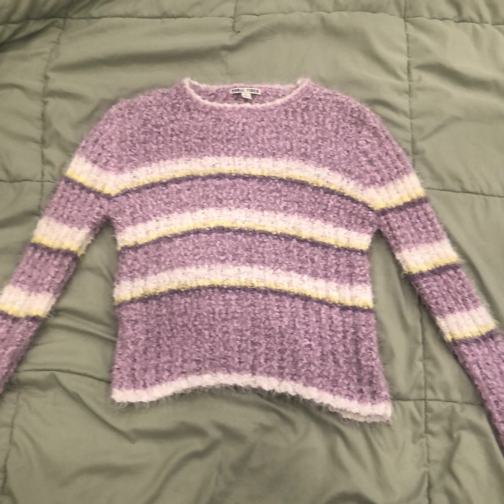 Large Moral Fiber Knit Sweater